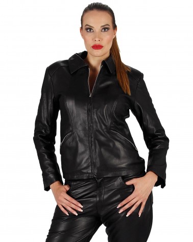 Leatherjacket Blouson Black
