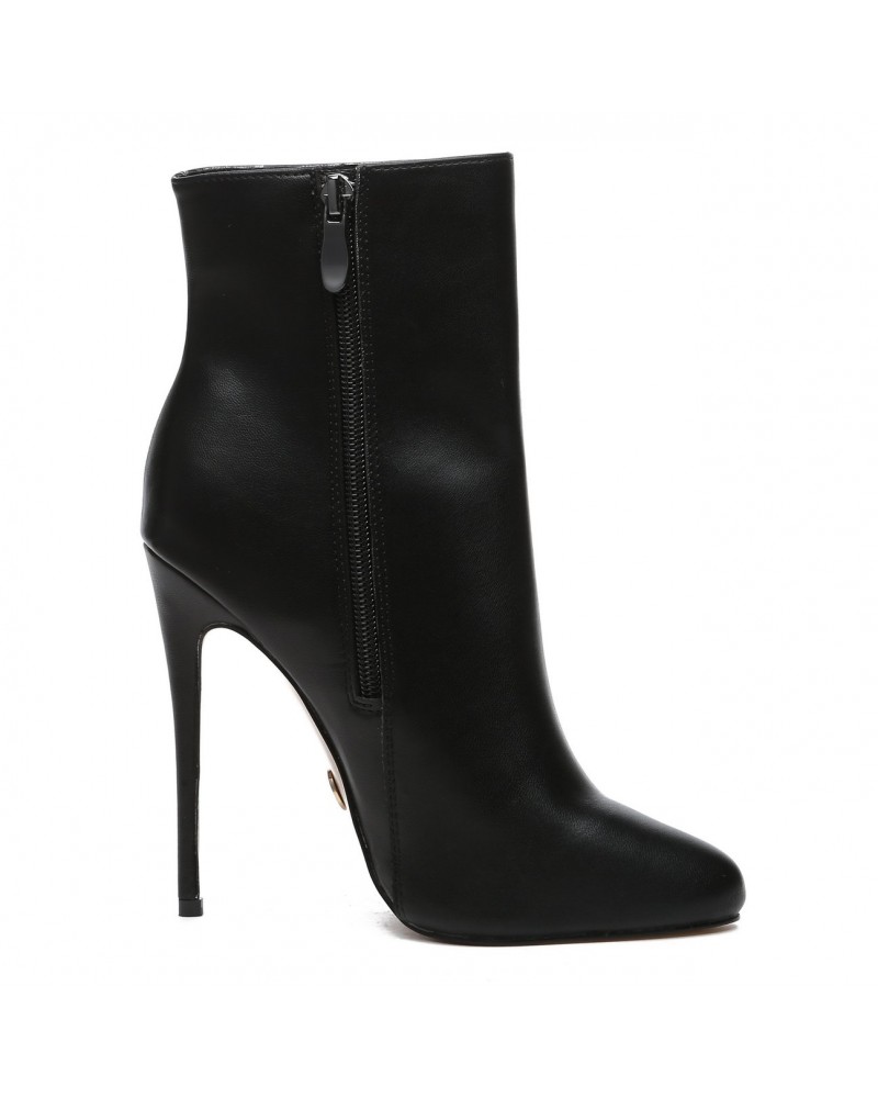 Giaro Giaro Platform ankle boots STACK in black with 14cm heels - Giaro  High Heels